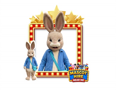 Peter Rabbit Mascot for Hire