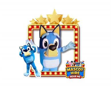 Bluey Mascot for Hire