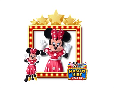 Minnie Mouse Mascot for Hire