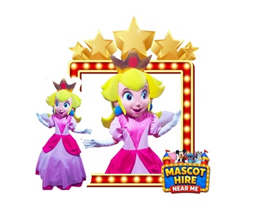 Princess Peach Character Visit