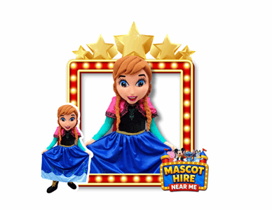 Anna Frozen Mascot for Hire