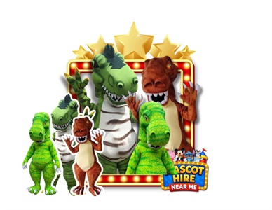 Dinosaurs Mascots for Hire