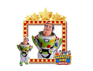 Buzz Lightyear Mascot for Hire