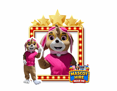 Skye Paw Patrol Mascot for Hire